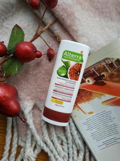 Alterra Odżywka do włosów, Nawilżająca, Bio-owoc Granatu & Bio-Aloes