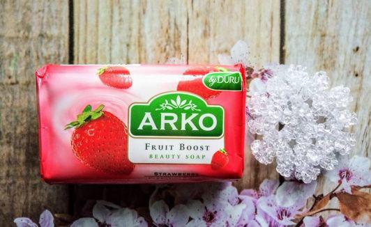 Arko Mydło w kostce, Fruit Boost, Truskawka
