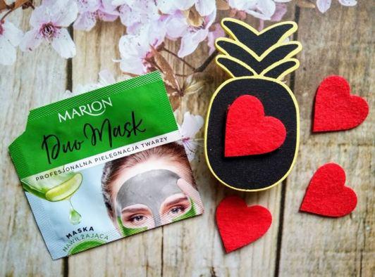 Marion Pur Mask, maska nawilżająca, sok aloesowy, kwas hialuronowy
