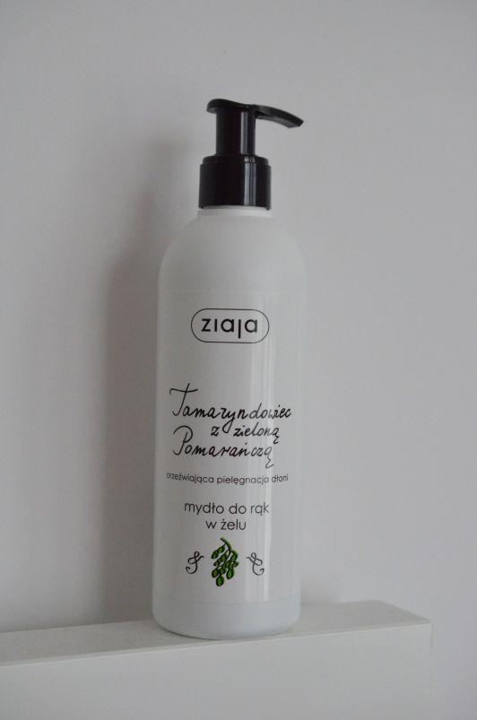 Ziaja Mydło do rąk w żelu, Tamaryndowiec z zieloną pomarańczą