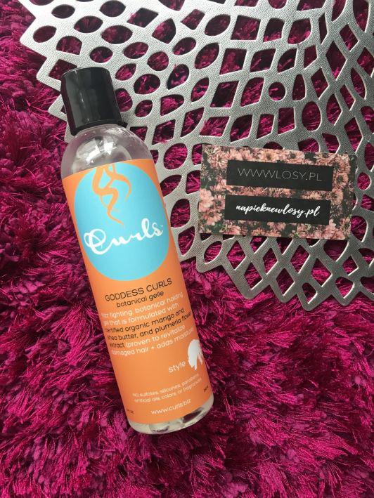 Curls Goddess Curls Botanical Gelle, lekki żel do stylizacji włosów