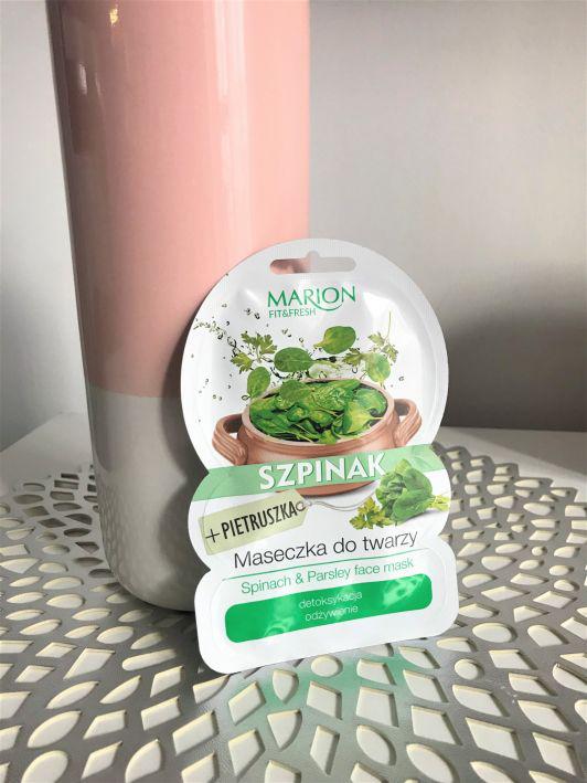 Marion Fit&Fresh, Maseczka do twarzy, Szpinak i pietruszka