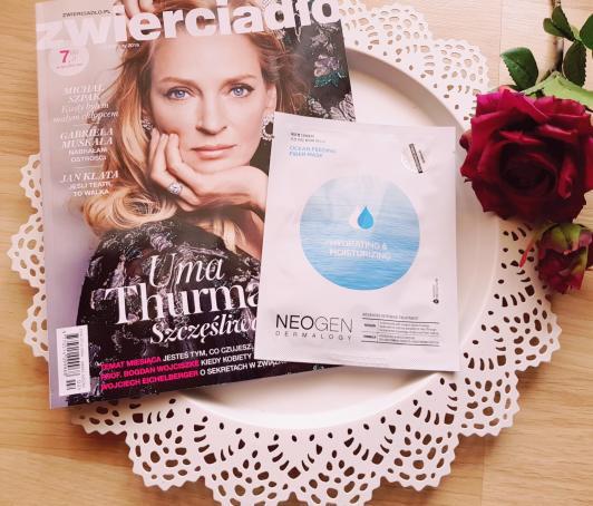 Neogen Dermalogy Maska do twarzy w płacie, Ocean Feeding, Hydrating & Moisturizing