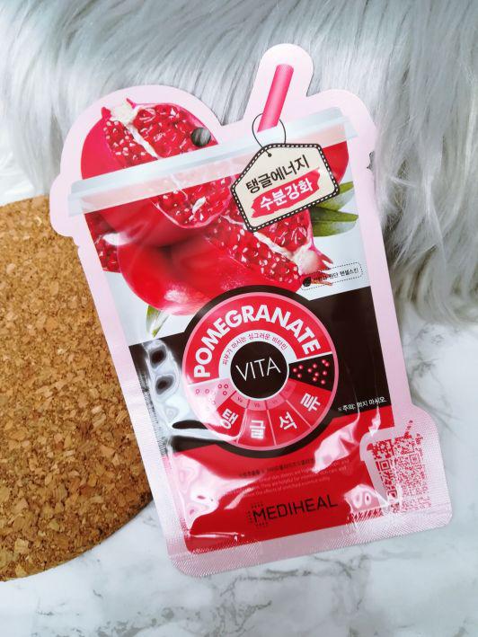 Mediheal maska do twarzy w płacie w granatem