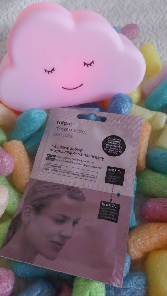 Tołpa Dermo Face, Rosacal, Zabieg do twarzy, 2-etapowy, Oczyszczająco-wzmacniający