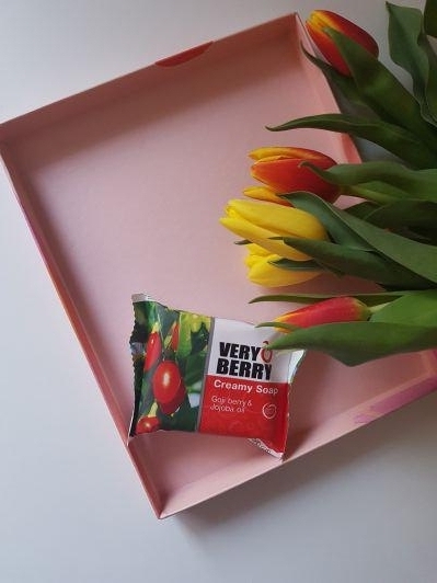 Elfa Pharm Mydło w kostce, Goji berry & Jojoba oil