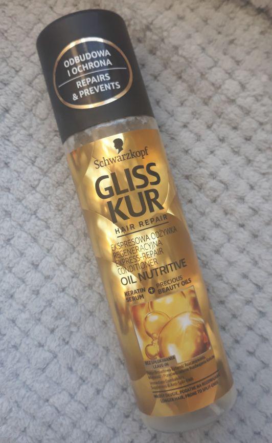 Schwarzkopf Gliss Kur, Oil Nutritive, Ekspresowa odżywka regeneracyjna