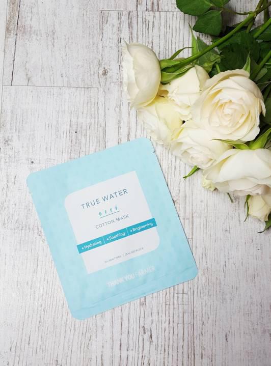 Thank You Farmer Maska do twarzy w płacie, True Water Deep Cotton Mask