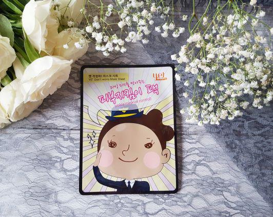Y.E.T Maska do twarzy w płacie, Don't Worry Mask Sheet, Police Mask