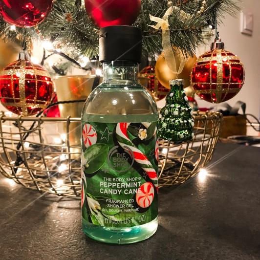 The Body Shop Żel pod prysznic, Peppermint Candy Cane