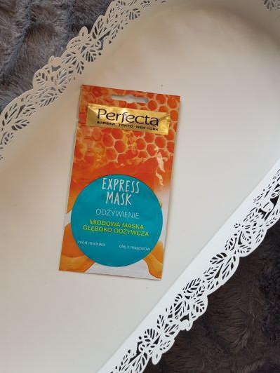 Perfecta Express Mask, Odżywienie, Miodowa maska głęboko odżywcza