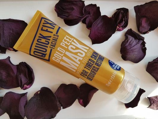 Quick Fix Facials Gold peel mask, zlota maska peel-off