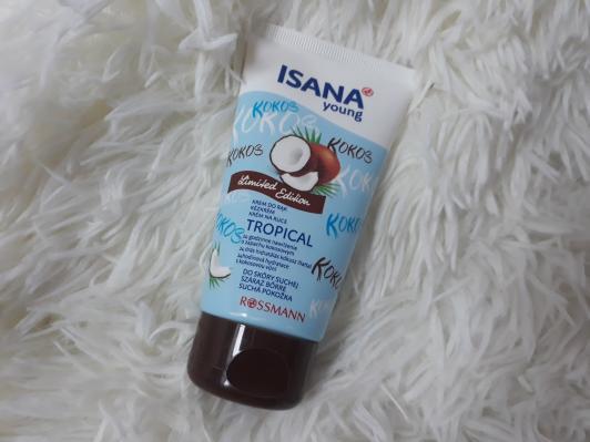 Isana Young, Krem do rąk, Tropical, Kokos