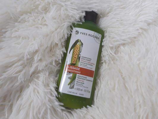 Yves Rocher Szampon do włosów, Lissage, Wyciąg z ziaren gombo