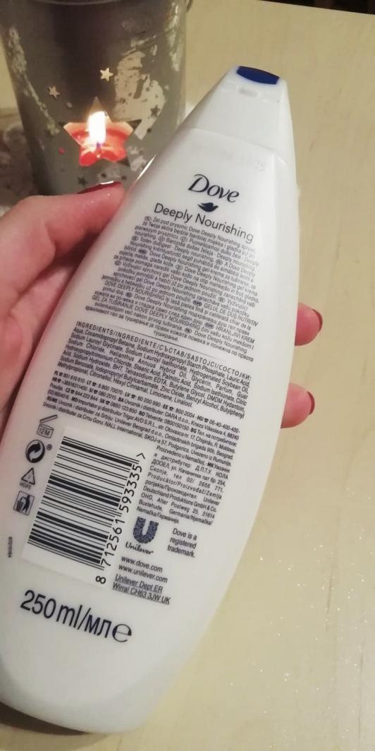 Dove Żel pod prysznic, Deeply Nourishing