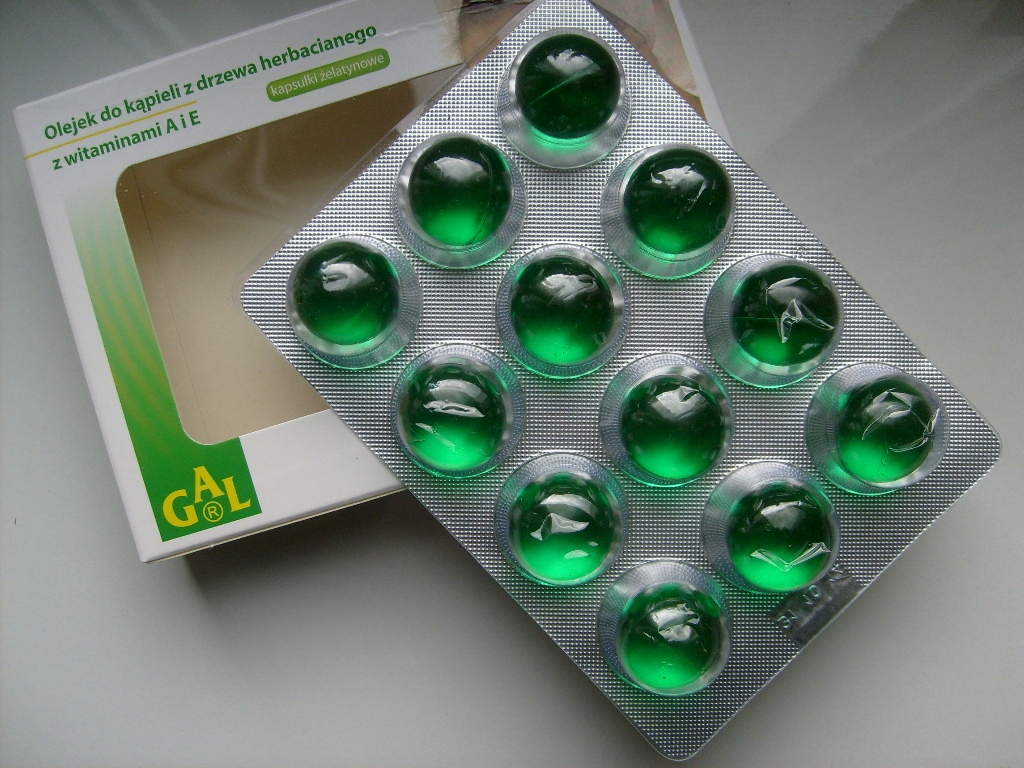 Perełki/kapsułki do kąpieli z olejkiem