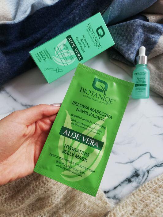 Biotaniqe Aloe Vera, Maseczka do twarzy, Żelowa, Nawilżająca