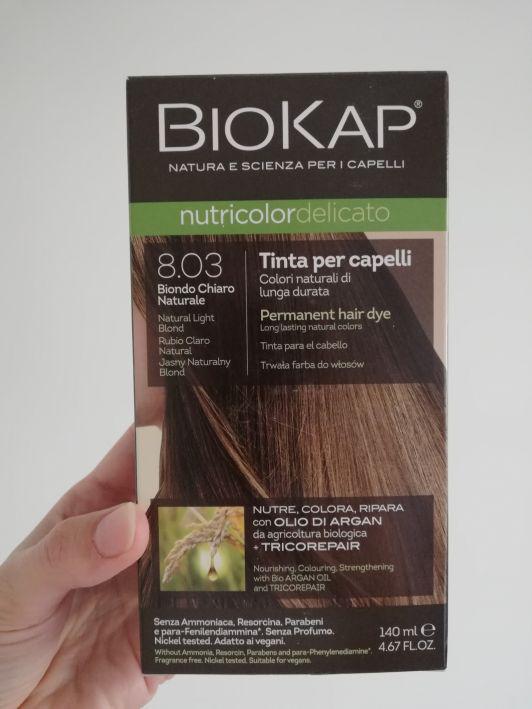Biokap Farba do włosów jasny naturalny blond