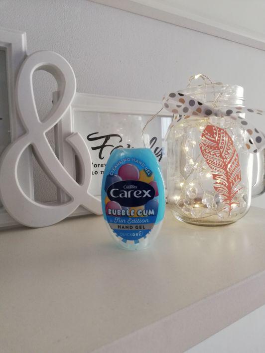 Carex Antybakteryjny żel do rąk, Bubble Gum