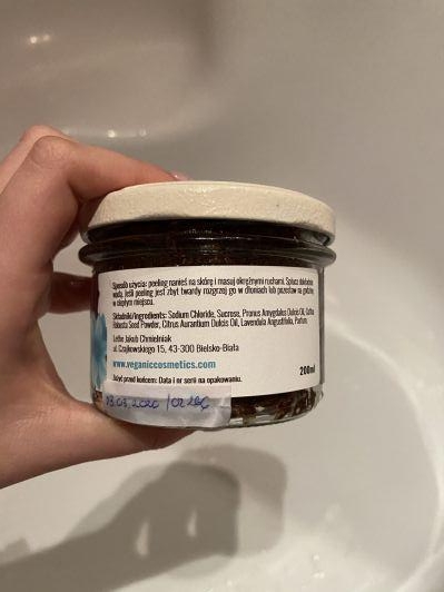 Achae coconut coffee scrub