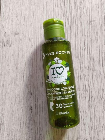 Yves Rocher Szampon do włosów, Skoncentrowany, I love my planet, Nadający połysk