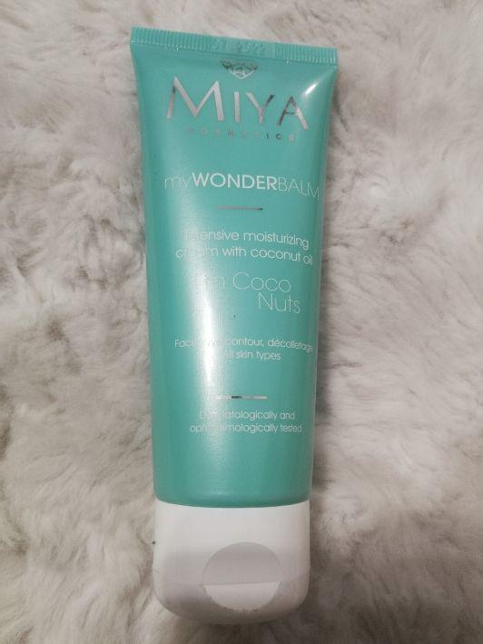 Miya Cosmetics myWONDERbalm, I'm Coco Nuts, Krem do twarzy, Intensywnie nawilżający, Olejek kokosowy