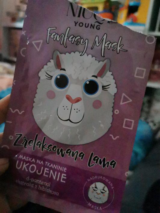 Marion NIUQI, Maseczka w płacie, Ukojenie, Zrelaksowana lama