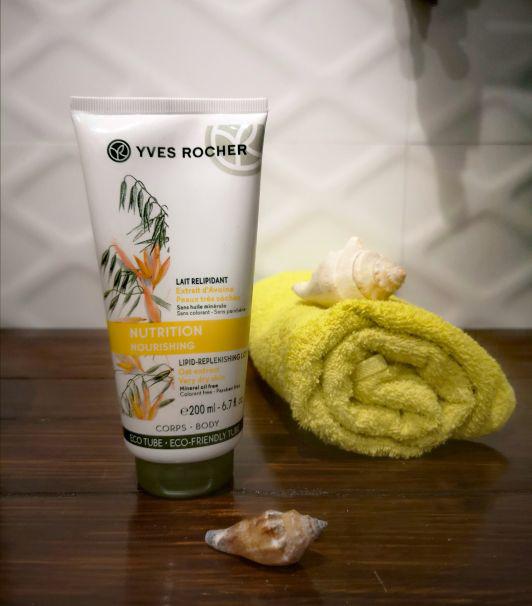 Yves Rocher Mleczko do ciała, 3 w 1 z wyciągiem z owsa