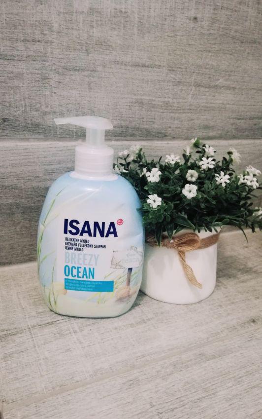 Isana Mydło do rąk w płynie, Breezy Ocean