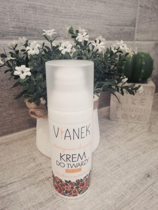 Vianek Krem do twarzy na noc, Seria pomarańczowa, Odżywczy