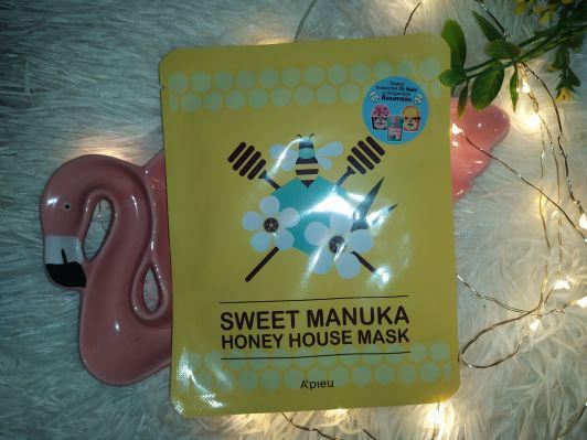 A'pieu Maska do twarzy w płacie, Sweet Manuka Honey House Mask