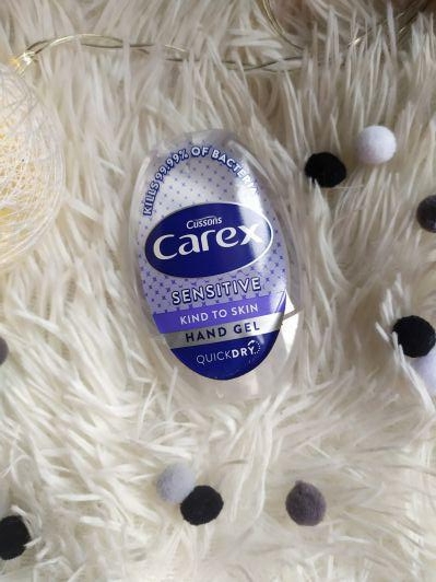 Carex Antybakteryjny żel do rąk, Sensitive