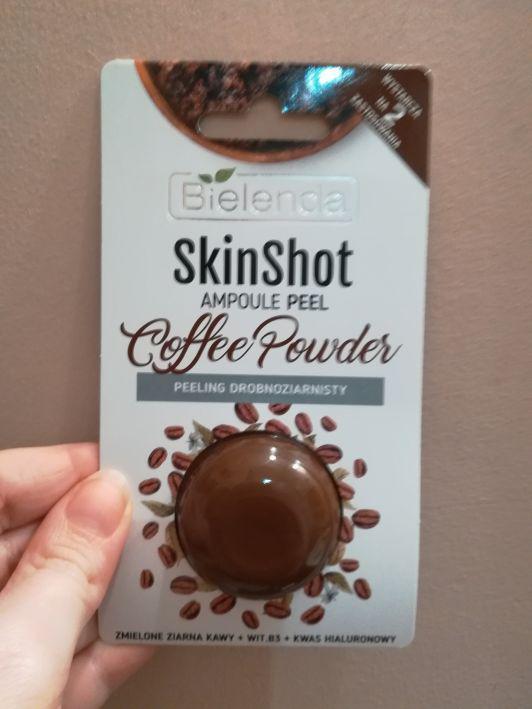 Bielenda Skin Shot, Ampoule Peel, Peeling drobnoziarnisty, Coffee Powder
