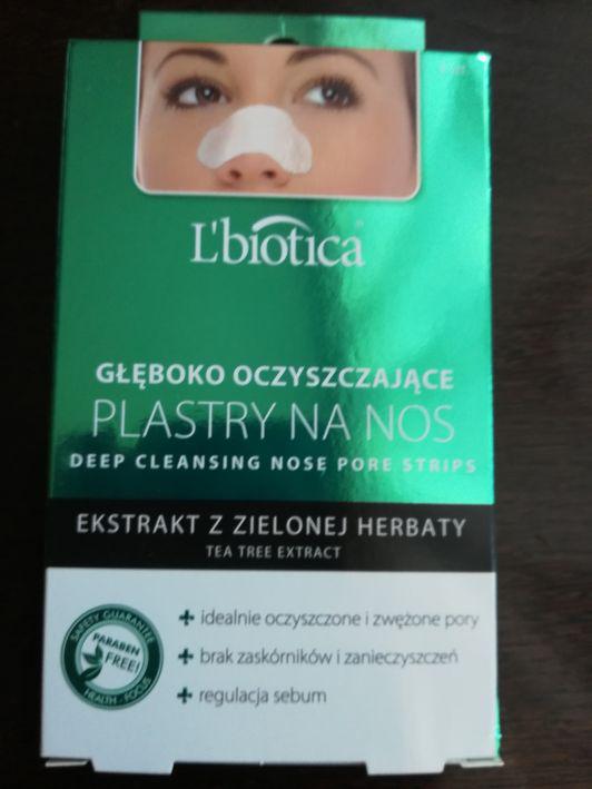L'biotica Plastry na nos, Głęboko oczyszczające, Ekstrakt z zielonej herbaty