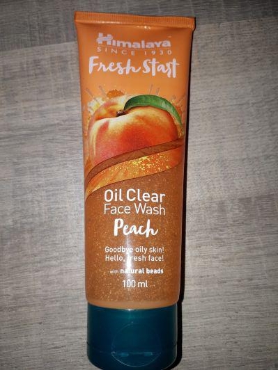Himalaya Herbals Fresh Start, Żel do mycia twarzy, Brzoskwinia 