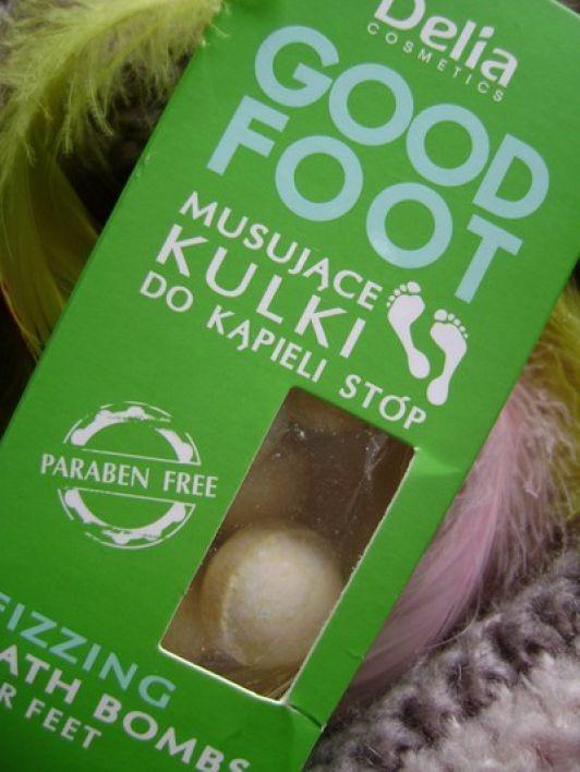 Delia Good Foot, Kulki musujące do kąpieli stóp