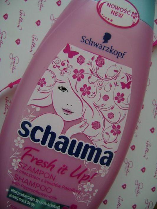 Schwarzkopf Schauma, Fresh it Up! Szampon do włosów, Mleczko z kwiatów Passiflory