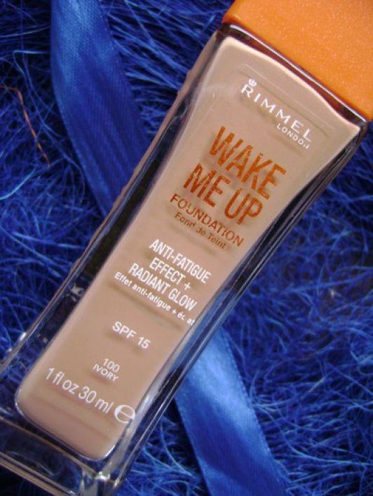 Rimmel Wake Me Up, Podkład do twarzy, Anti - Fatigue Foundation, nr 100 Ivory