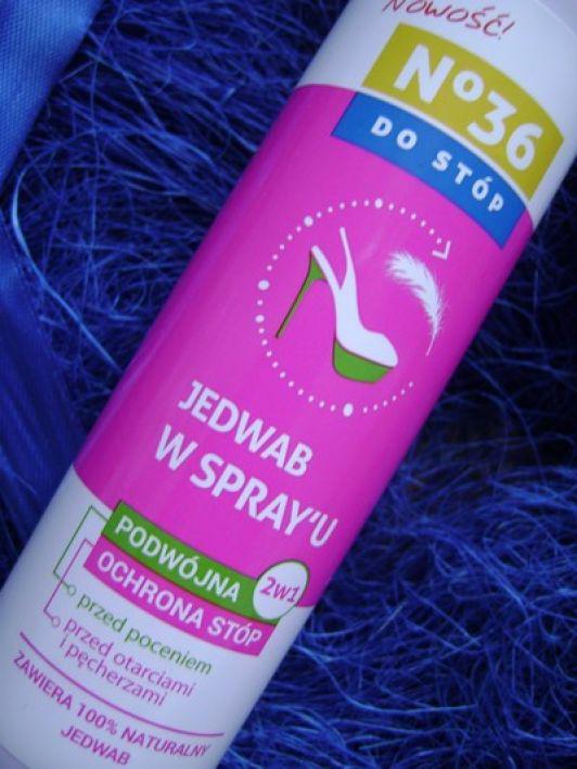 No 36 Jedwab do stóp w sprayu, Skuteczna ochrona przed otarciami i pęcherzami
