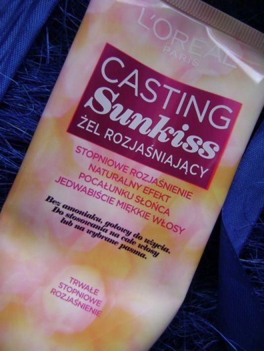 L'Oréal Casting Sunkiss, Żel do włosów, Rozjaśniający, W odcieniach średniego blondu