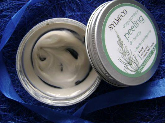 Sylveco Peeling do twarzy, Oczyszczający, Korund, skrzyp polny, drzewo herbaciane