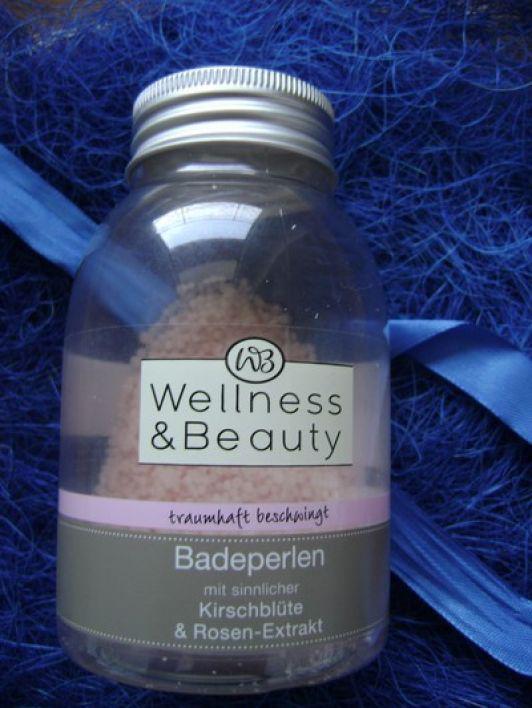 Wellness & Beauty Perełki do kąpieli, Wiśnia i róża
