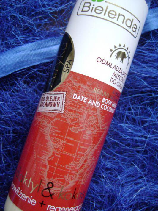 Bielenda Afryka SPA, Mleczko do ciała, Odmładzające, Daktyl & Kokos, Nawilżenie + Regeneracja