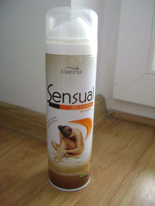 Joanna Sensual, Żel do golenia dla kobiet z ekstraktem z miodowego melona 