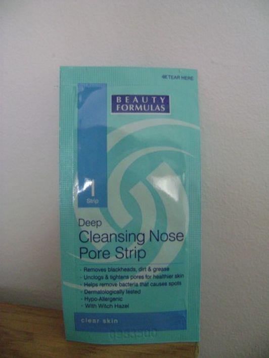 Beauty Formulas Deep Cleansing Face Pore Strip