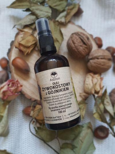 Astron Olej żywokostowy z gojnikiem, 100ml