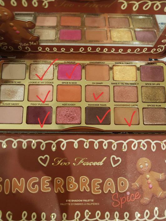 Too Faced Paleta cieni do powiek, Gingerbread Spice