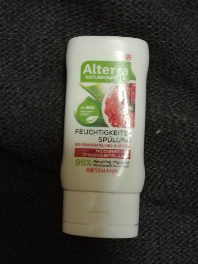 Alterra Odżywka do włosów, Nawilżająca, Bio-owoc Granatu & Bio-Aloes