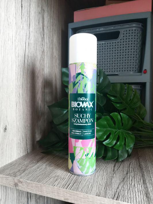 L'biotica Biovax, Botanic, Suchy szampon, Świeżość i Lekkość
