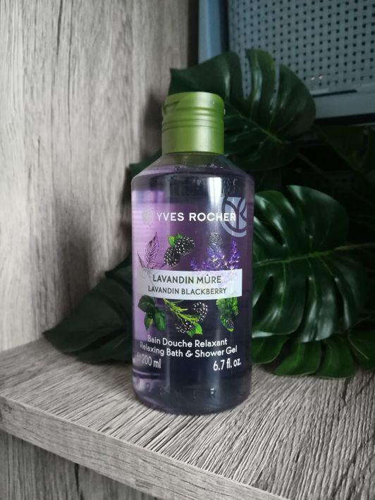 Yves Rocher Żel pod prysznic i do kąpieli, Relaksujący, Lawenda & Jeżyna